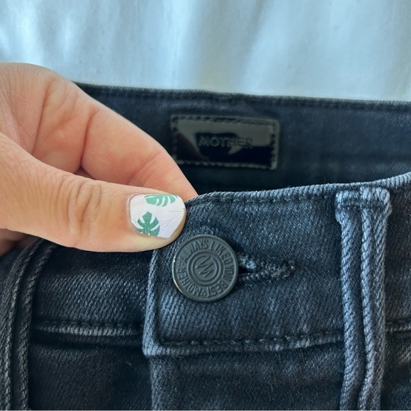 Mother The Hustler Ankle Fray jeans Encounters At Night 23 - Picture 12 of 15